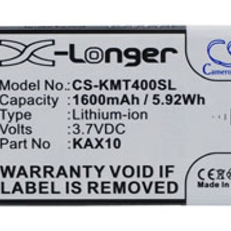 Replacement For Kazam Kax10Mxjak038738 Battery